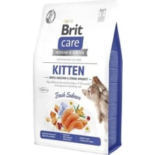 Ceylan Adam Care Gentle Digestion & Strong Immunity; Tahılsız, Hipoalerjenik, Taze Somon Balıklı Kuru Mama, 2 Kg, Yavru Kediler Için