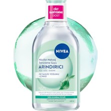 Ceylan Adam Micellar Makyaj Temizleme Suyu Arındırıcı ve Matlaştırıcı 400 Ml, Yüz, Göz ve Dudak Temizleyici, Amino Asit Kompleksi ve Okyanus Yosunu Özü