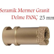 Ceylan Adam Granit Mermer Seramik Fayans Delici Panç 25 mm M14 Girişli