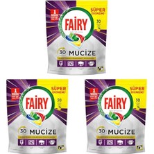 Ceylan Adam Mucize Bulaşık Makinesi Deterjanı Kapsülü/tableti 30 Yıkama (3 Paketi)