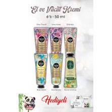 Ceylan Adam El Kremi, Silky Touch, Love Kisses, Blue Moon, Hawaii Ananas, Empress, Soul Beauty 6'lı 50 ml ve Rosie