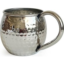 Ceylan Adam Luna Petekli Bakır Kupa Bardak Mug Nikel Kaplama