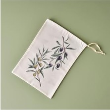 Ceylan Adam Olive Organizer Çanta Krem (30X45 Cm)