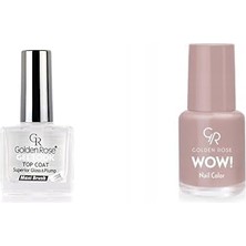 Ceylan Adam Gel Look Top Coat & Oje Seti