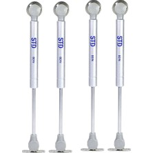 4 Adet Std Dolap Amortisörü Gazlı Piston Kapak Hidroliği 27 cm 80N