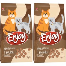 Ceylan Adam Kuru Kedi Maması, Tavuklu, Yetişkin, Keten Tohumu ile Omega 3 & 6 Katkısı, 1 kg (2 Paketi)