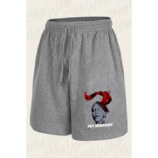 Zoka Wear Pet Sematary Baskili Baskılı Şort Unisex