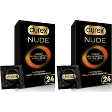 Ceylan Adam Nude Vücut Isısını Ileten Ultra Ince Prezervatif 24'lü (2 Paketi)