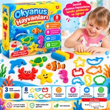 TCX Okyanus Temalı Oyun Hamuru Seti 1 Adet