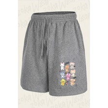 Zoka Wear Stray Kids Skzoo V3 Baskılı Şort Unisex