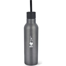 Ceylan Adam Termal Şişe; 750 Ml, Koyu Gri Renk, Paslanmaz Çelik, Çift Katmanlı, 12 Saat Sıcak 24 Saat Soğuk Tutar, Hava Geçirmez Vidalı Kapak Özelliği, Özel Silikon Conta Sayesinde Sızdırmaz Şişe