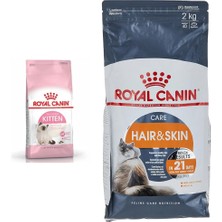 Ceylan Adam Kitten Kedi Maması, 2 kg & Hair & Skin Care Kedi Maması, 2 kg