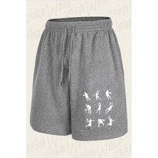 Zoka Wear Basketbol Smac Atan Adamlar Baskılı Şort Unisex