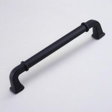 Ceylan Adam Mat, Alfa Metal Siyah Kulp 160 mm 16 cm Mobilya Çekmece Mutfak Dolabı Dolap Kapak Kulp Kulb Kulpu