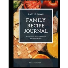 Ceylan Adam Pass It Down Family Recipe Günlük: Record Your Family Favorites