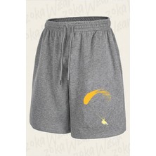 Zoka Wear Yamac Parasutu - Paragliding Baski Baskılı Şort Unisex