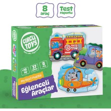Circle Toys 37 Parça My Best Puzzle Araçlar Eğlenceli Tasarım Zeka Geliştirici Oyun