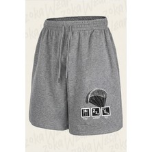Zoka Wear Yamac Parasutu - Paragliding3 Baskılı Şort Unisex