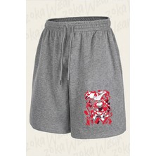 Zoka Wear Hazbin Hotel Angel Dust2 Baskılı Şort Unisex