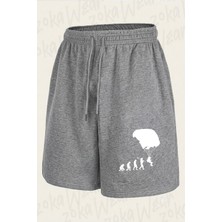 Zoka Wear Yamac Parasutu - Paragliding Baskılı Şort Unisex