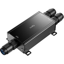 Ceylan Adam 2 Kanallı Dış Mekan Gigabit Poe Uzatıcı, 1 Giriş, 2 Çıkış Portu, IP67 Su Geçirmez, 1000MBPS, 802.3 Bt/at/af, Duvara Monte