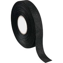 Ceylan Adam Bez — Tüylü Siyah Bant, 18 mm x 10M, Tekstil Dokulu, Güçlü Yapışkanlı Kablo Sarma Bandı 2 Adet