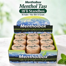 Milas Toptan Taşı 6 Gram x 18  Standbox - Spa ve Masaj Mentolü