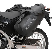 Ceylan Adam Motosiklet Eyer Çantaları Su Geçirmez Titreşim Önleyici Motor Yan Çantalar Omuz Çantası Motosiklet Panniers 18L (9l* 2) Çoğu Macera ve Spor Bisiklet Motosiklet Rafları Için, 1 Çift