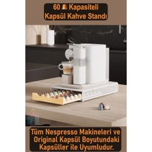 Ceylan Adam Beyaz Renkte Kahve Kapsül Standı Tek Ebat
