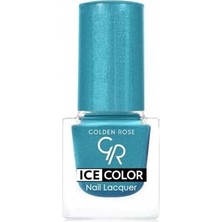 Ceylan Adam Ice Color Nail Lacquer No: 155, Parlak Bitişli Mini Oje 6 ml