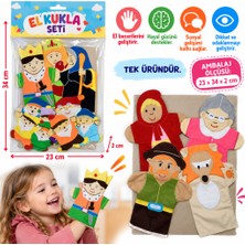 Milas Toptan AND-5004 Masal Kahramanları Kukla Seti