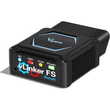 Vlinker Fs Bluetooth Obd2 Tanılama Tarama Cihazı, Ios, Android ve Windows Için Obdıı Araç Kod Okuyucu