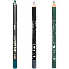 Ceylan Adam Make Up 3'lü Ultra Waterproof Suya Fayanıklı Eyeliner Göz Kalemi Seti