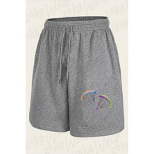 Zoka Wear Yamac Parasutu - Paragliding2 Baskılı Şort Unisex
