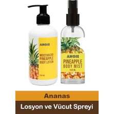 Ceylan Adam Ananas Vücut Losyonu 250 ml ve Vücut Spreyi 150 ml