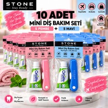 Stone 10 Adet Mini Diş Bakım Seti