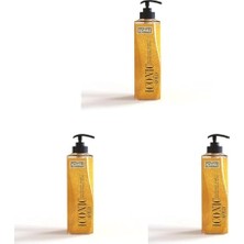 Ceylan Adam Iconic Gold Peeling Etkili Premium Sıvı Sabun - 450 ml (3 Paketi)