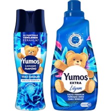 Ceylan Adam Çamaşır Parfümü Mavi Şakayık 200 G + Extra Çamaşır Yumuşatıcısı Lilyum 1440 ml
