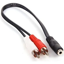 Ceylan Adam 1 Stereo Dişi-2 Rca Kablo
