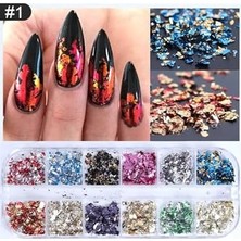 Ceylan Adam Nail Art Parçacık Folyosu 46890-1, Model 2415