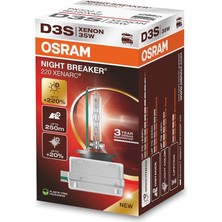 Ampul D3SXNN 35W PK32D-5 4x1 1A Osram Xenarc Night Breaker Laser 66340XN2