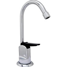 Ceylan Adam R203-NL-26 6 " Touch-Flo Stil Saf Su Sebili Musluğu, Parlak Krom