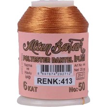 Milas Toptan Altınbaşak Oya ve Dantel Ipi 20 gr - Royaleks - No: 413