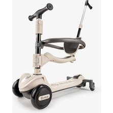 Potenza 4in1 Ebeveyn Kontrollü 5 Tekerlekli Çocuk Scooter Işıklı Oturaklı Siyah, ELSCTPOTENZA-001