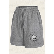Zoka Wear Stray Kids Skzoo Evil Han Quokka K-Pop Muzik Grubu Baskılı Şort Unisex