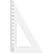 Gönye 16CM - 60 Derece