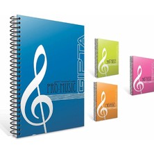 62727 Müzik Defteri A4 Spiralli Pp 60 Yaprak 1581