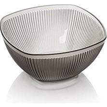 Ceylan Adam Barok Kare Salata Kasesi, Küçük, Füme
