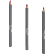 Ceylan Adam Dudak Kalemi, Uzun Süre Kalıcı Dağılma Yapmayan Nemlendirici, Lipliner Pencil Dusty Red (3 Paketi)