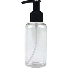 Ceylan Adam 5 Adet Sert Plastik Boş Sıvı Sabun Pompalı Şişe 100 ml [kimyasala Dayanıklı]